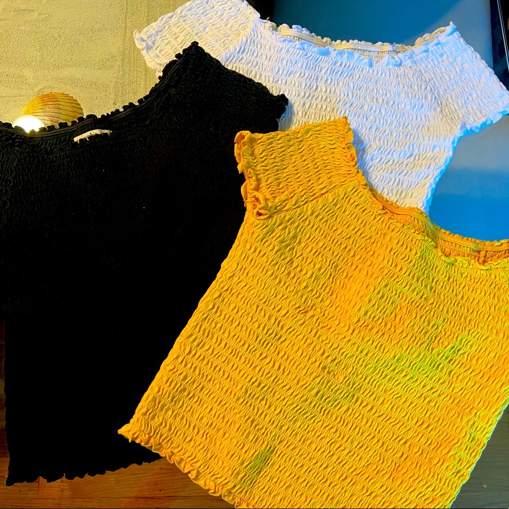 Girls - Set of 3 Crop Tops
